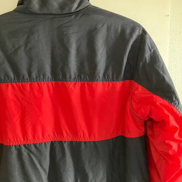 Tommy Hilfiger Reversible Jacket Size Large Red Fleece & Water Resistant. - Picture 11 of 14